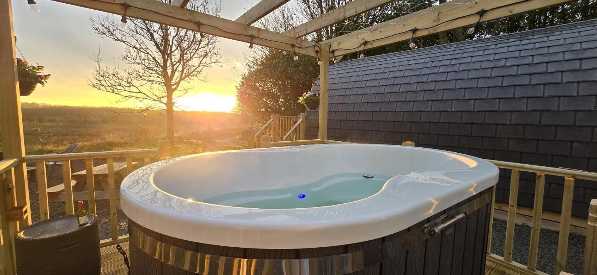 Hotel Campsie Luxury Pods With Hot Tub Glasgow Exteriér fotografie